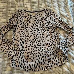 Chicos Leopard print sweater